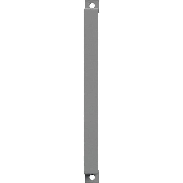 Ekena Millwork Premium 16"L x 1 1/4"W Pull Handle for 2 1/4" Doors, Flint Gray GB6001PH516FG - main